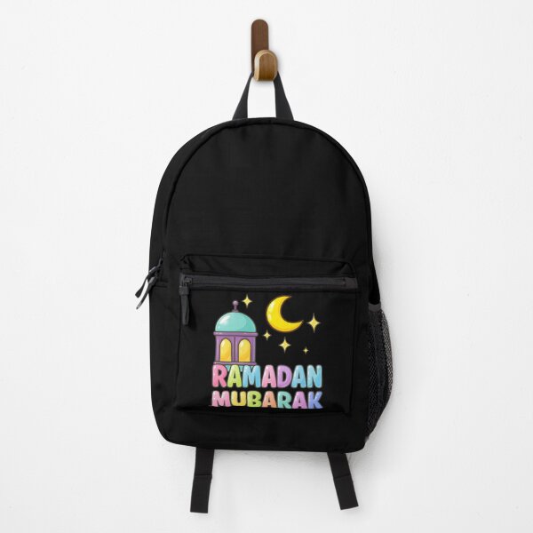 Item preview, Ramadan Mubarak (V.6)-Lantern and Crescent Moon Design– Festive Islamic Greeting designed and sold by D-Islamic.