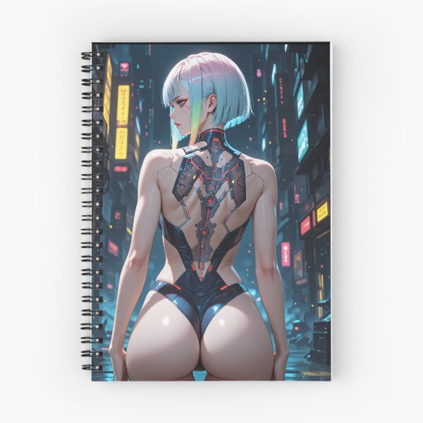 Item preview, Futuristic cyberpunk warrior digital art, Lucy designed and sold by Planet Utoppia.