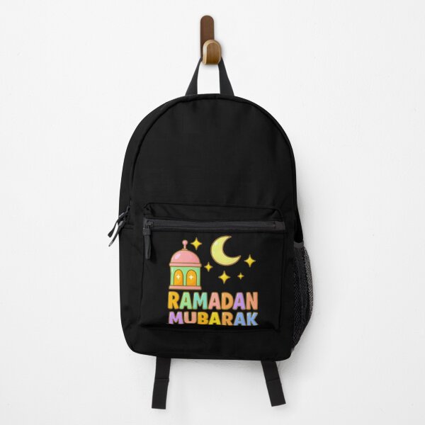 Item preview, Ramadan Mubarak (V.7)-Lantern and Crescent Moon Design– Festive Islamic Greeting designed and sold by D-Islamic.