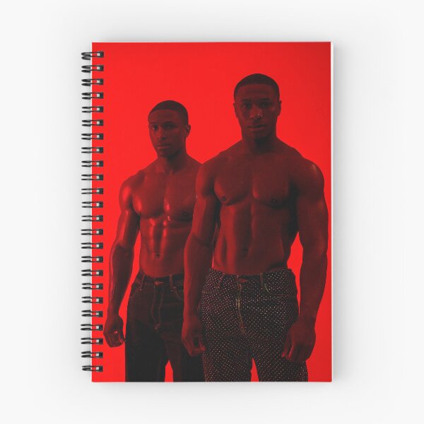 Item preview, Red High-Contrast Silhouette of Male Body #5 designed and sold by Atlas Kai.