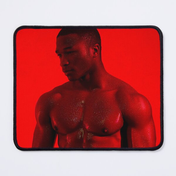 Item preview, Red High-Contrast Silhouette of Male Body #6 designed and sold by Atlas Kai.