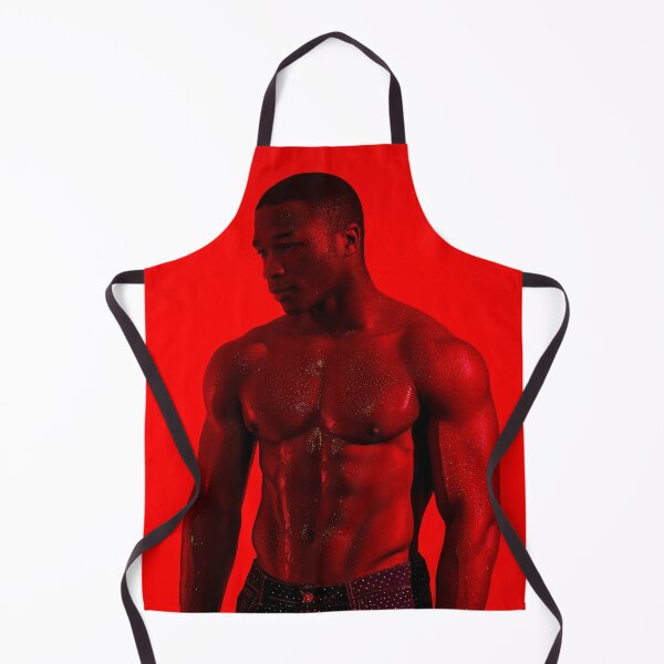 Item preview, Red High-Contrast Silhouette of Male Body #6 designed and sold by Atlas Kai.