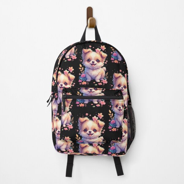 Item preview, Dark Cute Dog Illustration – Gothic Alternative Pet Art designed and sold by Ditstyle.