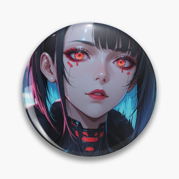 Item preview, Futuristic cyberpunk anime warrior, Lucy designed and sold by Planet Utoppia.