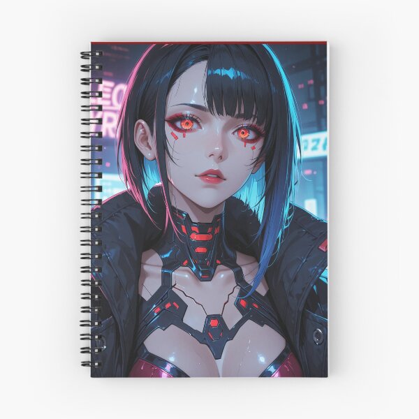 Item preview, Futuristic cyberpunk anime warrior, Lucy designed and sold by Planet Utoppia.