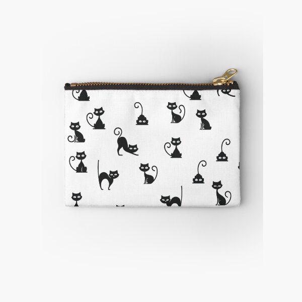 Item preview, Elegant Black Cat Pattern – Minimalist Cat Lover Design designed and sold by CleanQuotes.