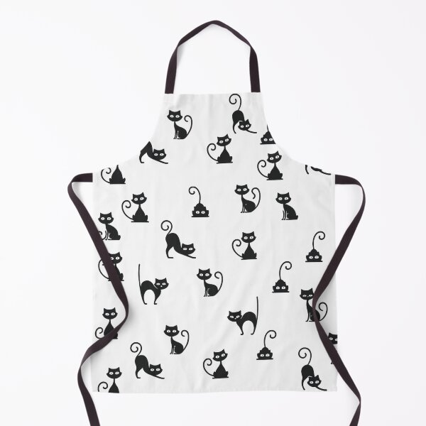 Item preview, Elegant Black Cat Pattern – Minimalist Cat Lover Design designed and sold by CleanQuotes.