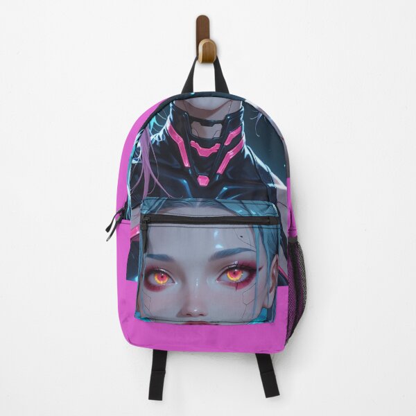 Item preview, Futuristic cyberpunk anime warrior digital art, Lucy designed and sold by Planet Utoppia.