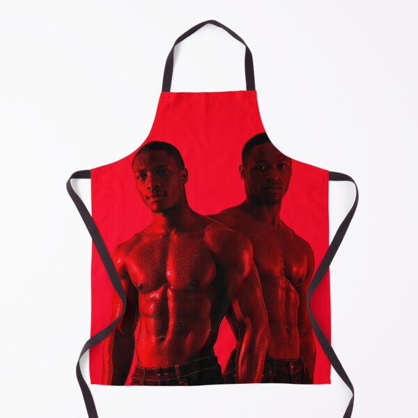 Item preview, Red High-Contrast Silhouette of Male Body #7 designed and sold by Atlas Kai.
