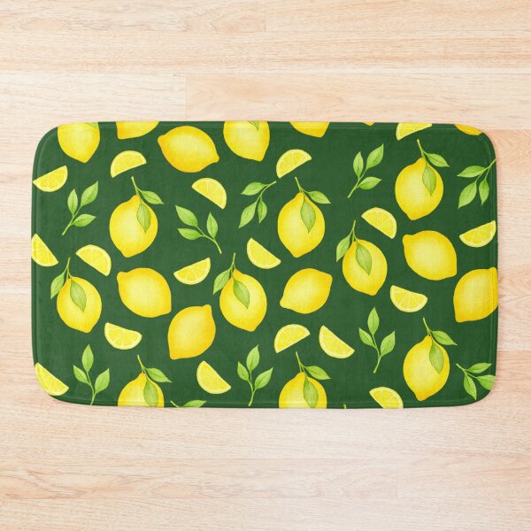 Item preview, Lemon Watercolor Pattern – Fresh Summer Citrus Design designed and sold by CleanQuotes.