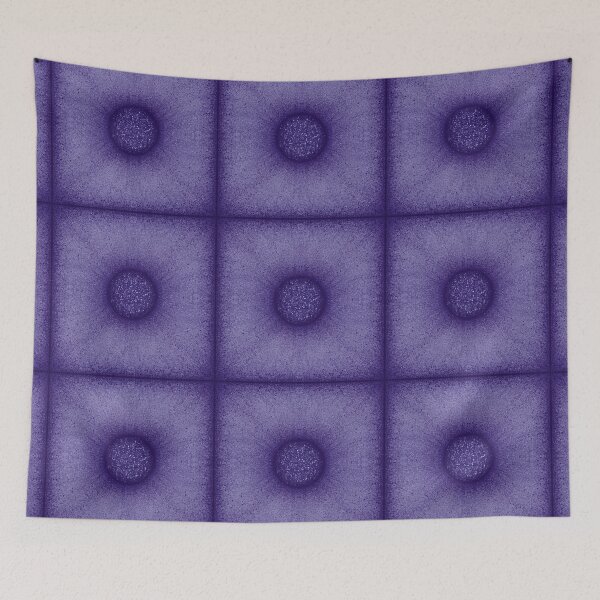 Item preview, Violet-colored "Pouf" tile pattern designed and sold by Cherevan.