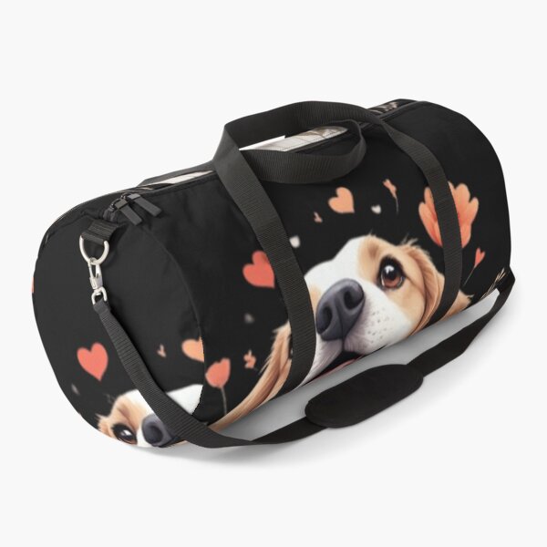 Item preview, Dark Cute Dog Illustration – Gothic Alternative Pet Art designed and sold by Ditstyle.