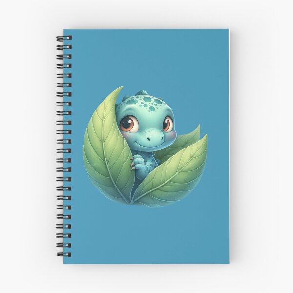 Item preview, Cute Baby Dinosaur in Leaf – Adorable Nature-Inspired Nursery Art designed and sold by PAPIRO SIGLO XXI.