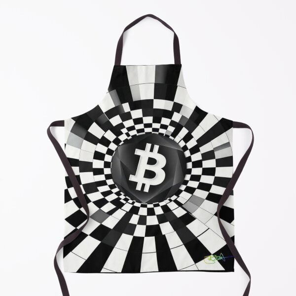 Item preview, Bitcoin Dynamic Burst – Futuristic Optical Lines designed and sold by Benito Del Ray.