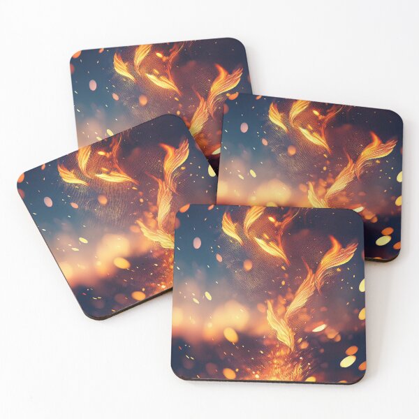 Item preview, Flames burning in the night designed and sold by Alina Art.