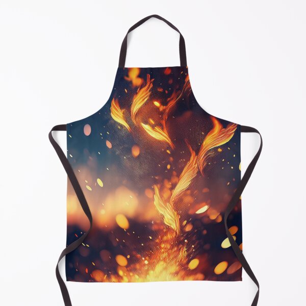 Item preview, Flames burning in the night designed and sold by Alina Art.