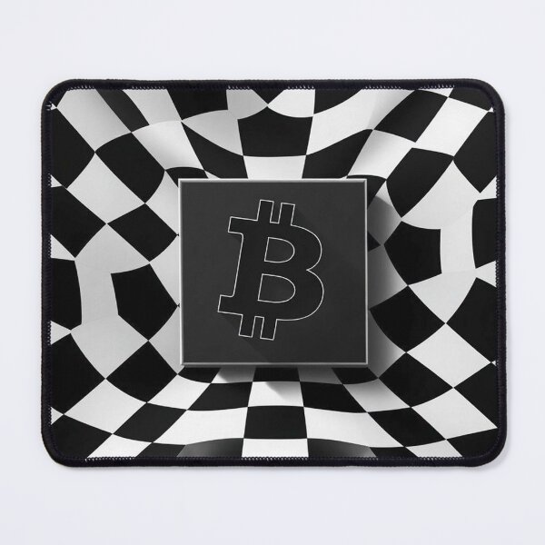 Item preview, Bitcoin Checker Vision – Abstract Optical Energy designed and sold by Benito Del Ray.