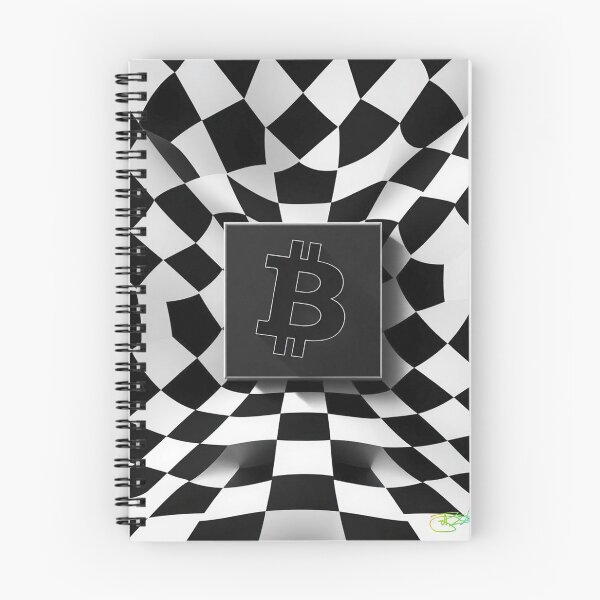 Item preview, Bitcoin Checker Vision – Abstract Optical Energy designed and sold by Benito Del Ray.