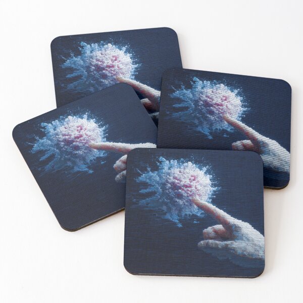 Item preview, Digital Creation Touch – Pixel Explosion Abstract Art designed and sold by mliotard.
