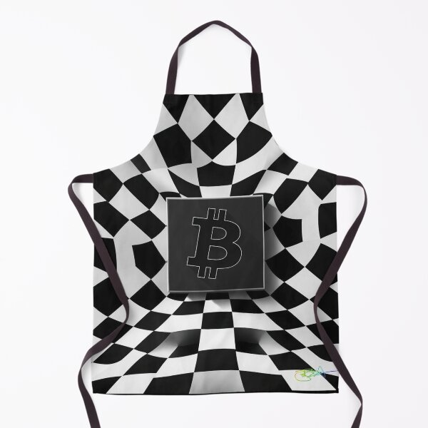 Item preview, Bitcoin Checker Vision – Abstract Optical Energy designed and sold by Benito Del Ray.