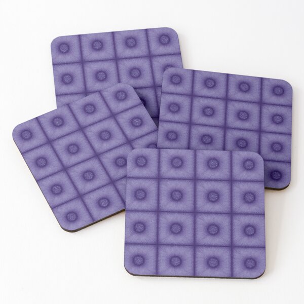 Item preview, Violet-colored "Pouf" tile pattern designed and sold by Cherevan.