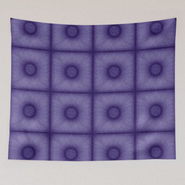 Item preview, Violet-colored "Pouf" tile pattern designed and sold by Cherevan.