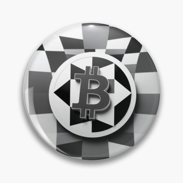 Item preview, Bitcoin Quantum Grid – Futuristic Op Art Pattern designed and sold by Benito Del Ray.