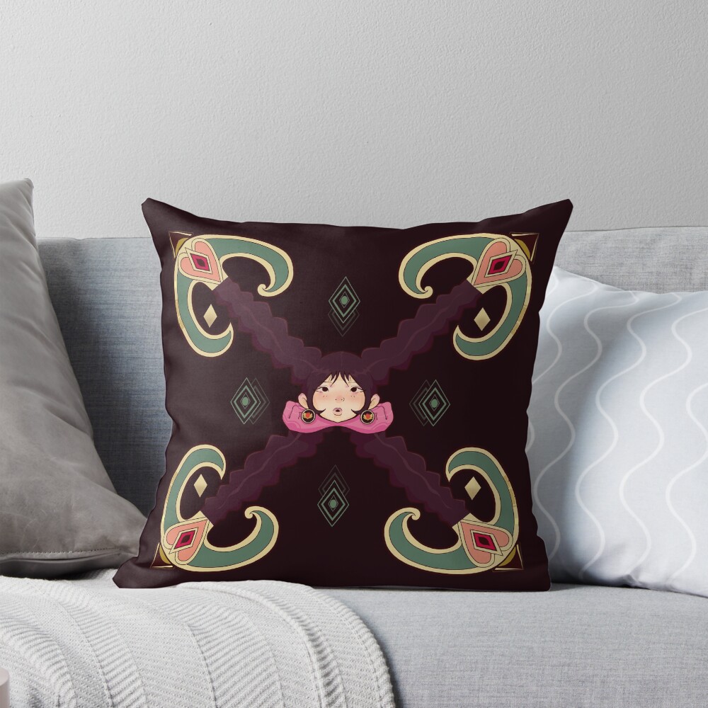 Item preview, Throw Pillow designed and sold by Mapura.