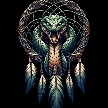 Artwork thumbnail, Dreamcatcher - Snake by ReneMM