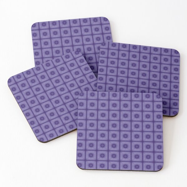 Item preview, Violet-colored "Pouf" tile pattern designed and sold by Cherevan.