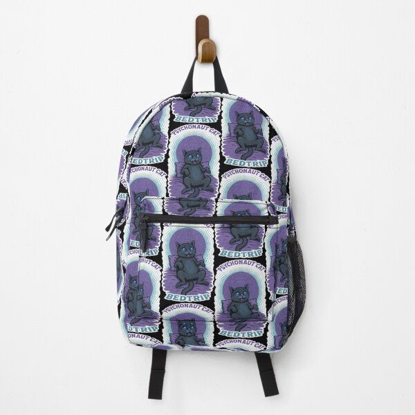 Item preview, Stoner & Psychonaut Cats – Psychonaut Cat: Bedtrip (Cat Lettering) – Psychedelic Retro Art designed and sold by JacobKAurumhead.