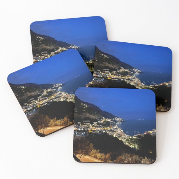 Item preview, Photo of Positano at night designed and sold by All Who Wander.