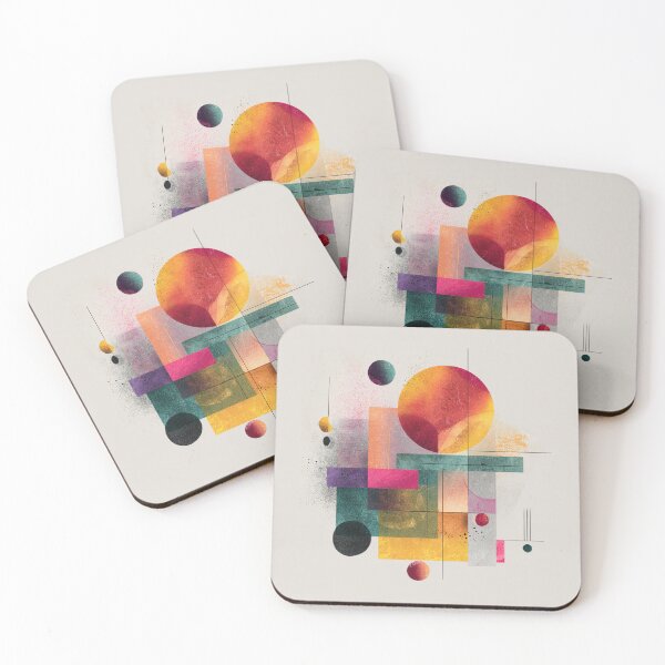 Item preview, Geometric Harmony – Modern Abstract Shapes and Colors designed and sold by mliotard.