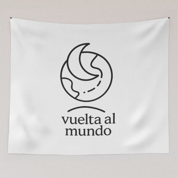 Item preview, Vuelta Al Mundo logo Wednesday designed and sold by W-McSapa.