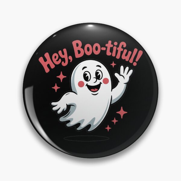 Item preview, Hey Boo-tiful Cute Ghost Design designed and sold by MonkiFlipp.