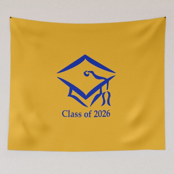 Item preview, Class of 2026 Gold and Royal Blue designed and sold by ZaryaParx.