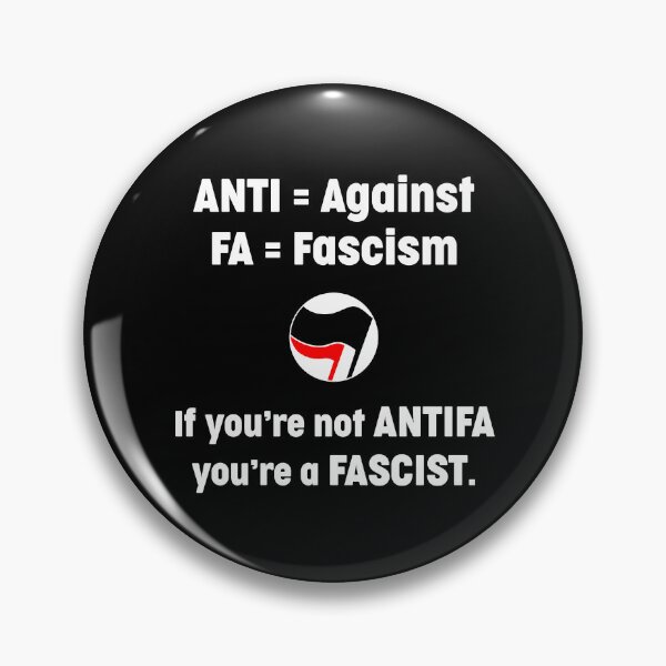 Item preview, If you're not Antifa, you're fascist designed and sold by notoriousitees.