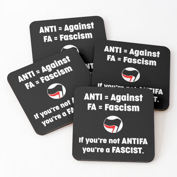 Artikelvorschau, Wer nicht Antifa ist, ist Faschist entworfen und verkauft von notoriousitees.