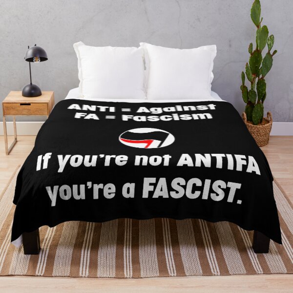 Artikelvorschau, Wer nicht Antifa ist, ist Faschist entworfen und verkauft von notoriousitees.