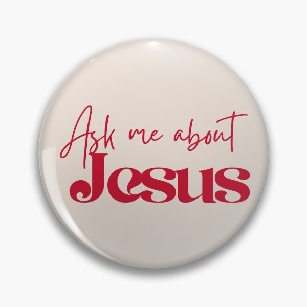 Item preview, Ask me about Jesus designed and sold by Thebookchick.