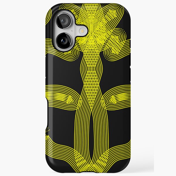 The Warren-Crest Yellow Insignia Caste Vlll — The Engineers of Bone iPhone Tough Case