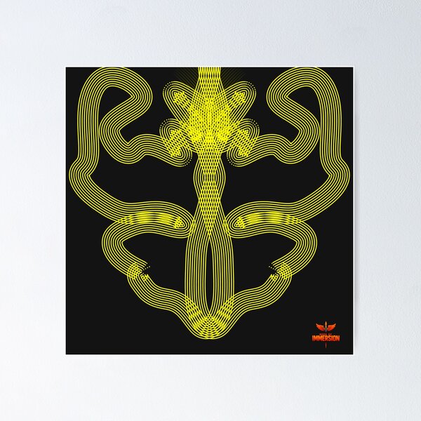 The Warren-Crest Yellow Insignia Caste Vlll — The Engineers of Bone Poster