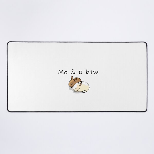 Item preview, Me & u btw designed and sold by JazzyTurtle.
