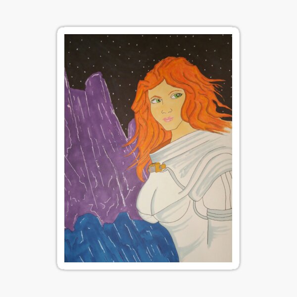 Cosmic Grace Sticker