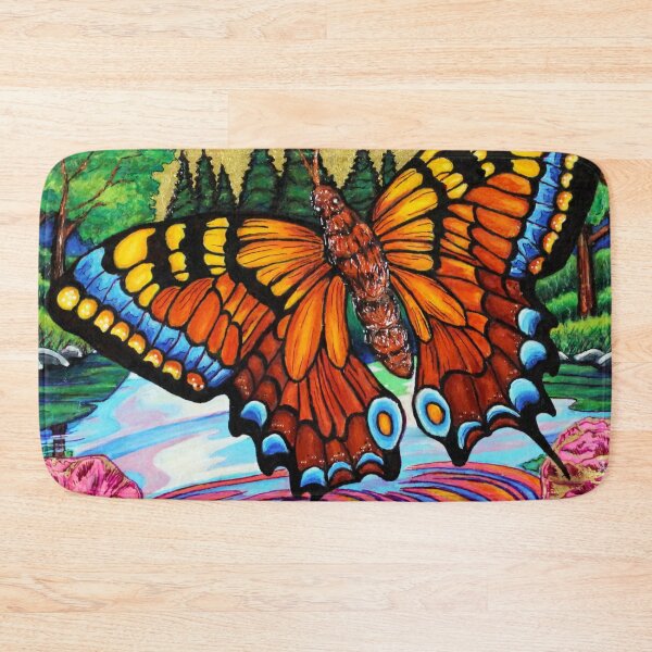 Item preview, The butterfly rejoices in the beautiful nature designed and sold by Ginette Ash.