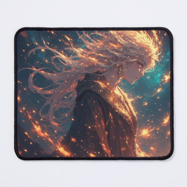Item preview, Mystic Flame Anime iPhone 17 Case – Dark Fantasy Warrior with Glowing Magic Aesthe designed and sold by AIARCZ.