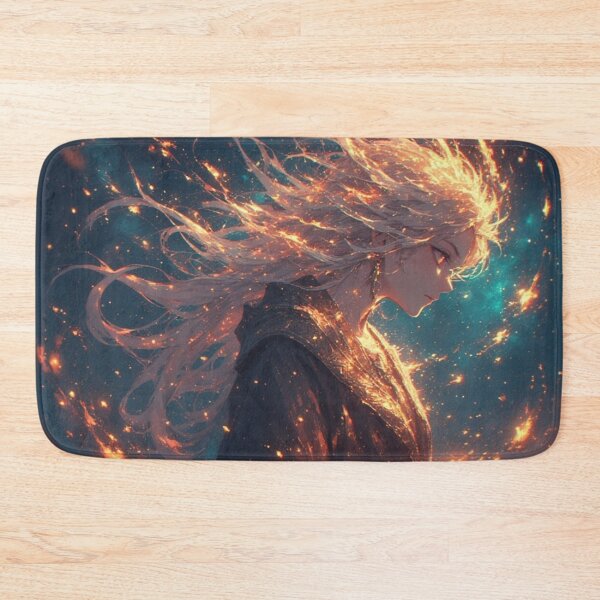 Item preview, Mystic Flame Anime iPhone 17 Case – Dark Fantasy Warrior with Glowing Magic Aesthe designed and sold by AIARCZ.
