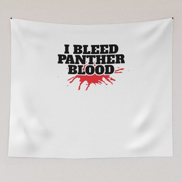 Item preview, I Bleed Panther Blood V4 designed and sold by TeeTimeGuys.