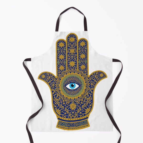 Item preview, Hamsa Hand with Evil Eye – Moroccan Protection Symbol Art designed and sold by ZYNORAworld.