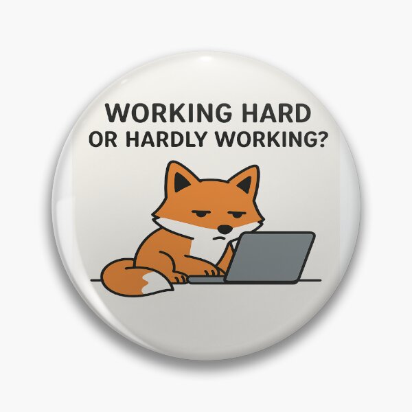 Artikelvorschau, Lazy Fox. Ein bisschen Sarkasmus und viel Realität. entworfen und verkauft von Mirkoniart.
